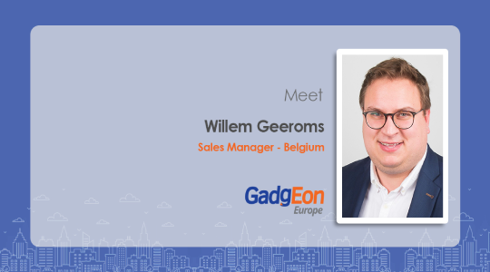Meet our New Sales Manager at Gadgeon Europe - Belgium