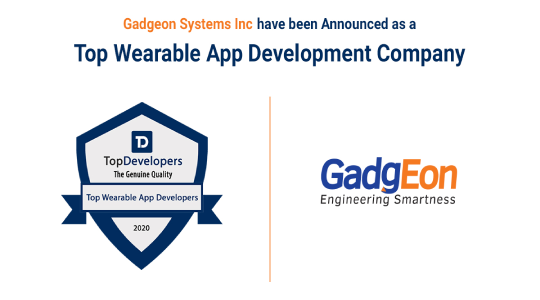 Gadgeon tops the chart to become the leading Wearable App development company of April 2020