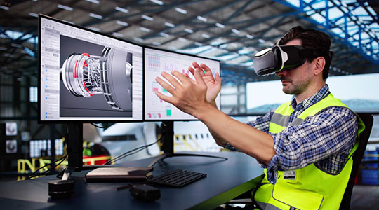 Cloud and Augmented technology based heavy equipment maintenance platform for Aircraft engines and oil-field equipment